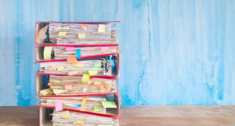 Accounting manual in Bangladesh with organized files and documents for financial reporting and compliance